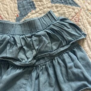Garanimals Toddler Girls Kids Blue Ruffled Skirt